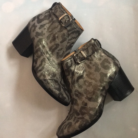 Thakoon Addition Leopard Print Leather Ankle Boots - Picture 11 of 11